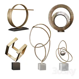 Arteriors Sculptures Set